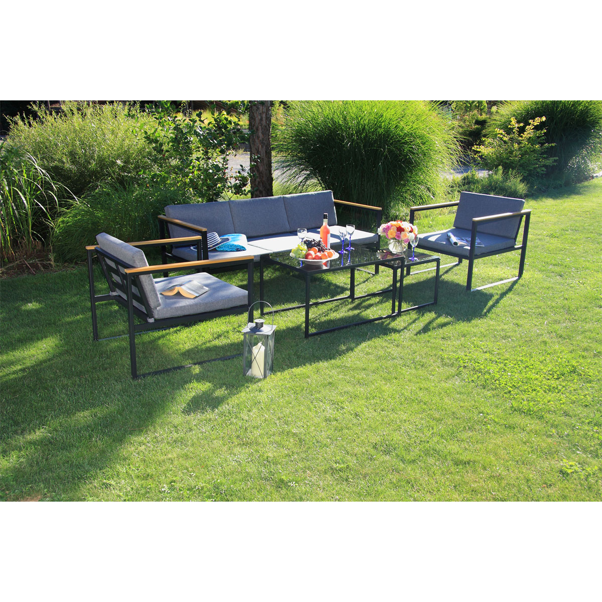 acamp Lounge-Set Space 5-teilig Bild 2