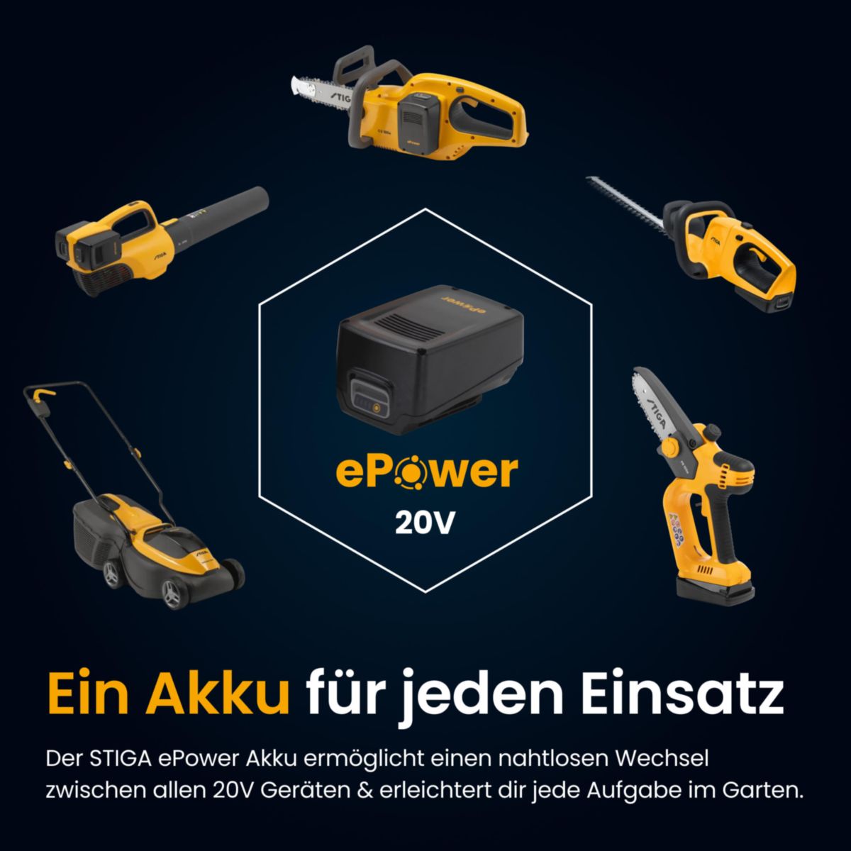 Stiga Akku-Kettensäge CS 300e  Bild 6