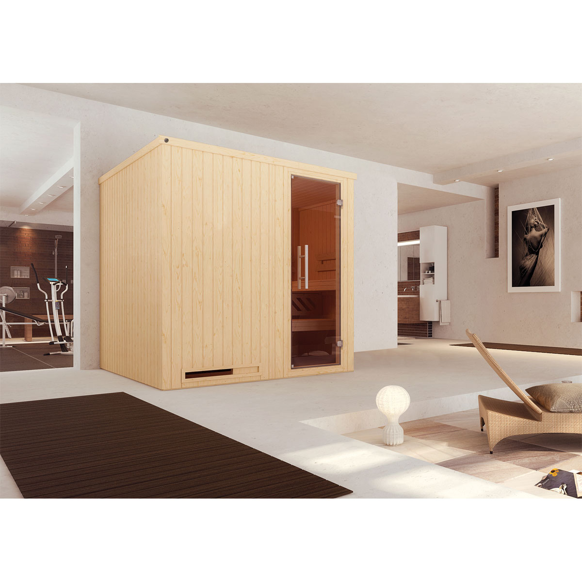 Weka Elementsauna „Halmstad 2“ GT Bild 2