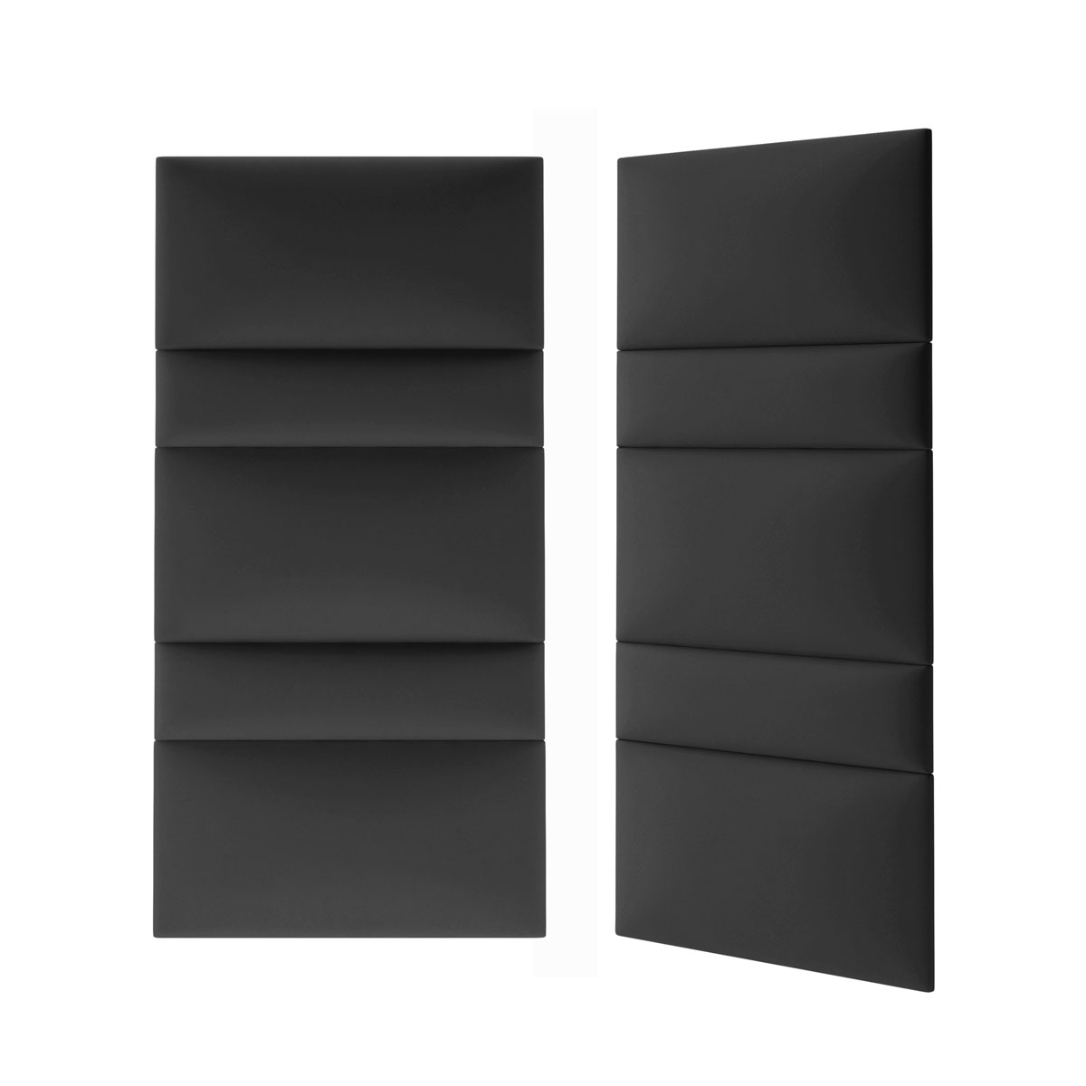 Mollis Polsterpaneele schwarz 60 x 30 cm Bild 4