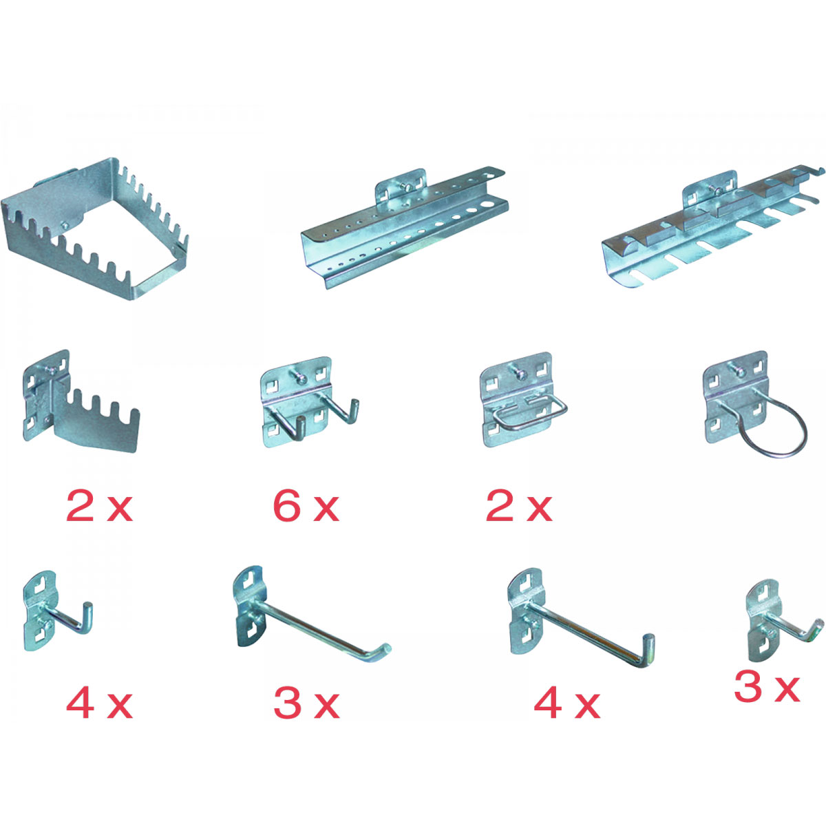 Güde Werkzeughalter-Sortiment 28 teilig  Bild 1