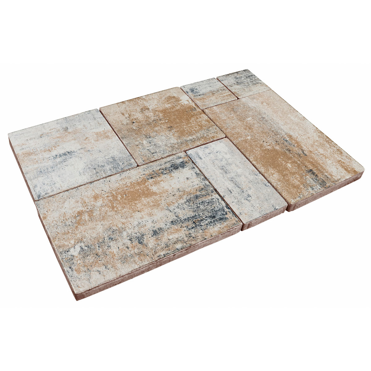 Terrassenplatte No 1 Parasol Multi Muschelkalk