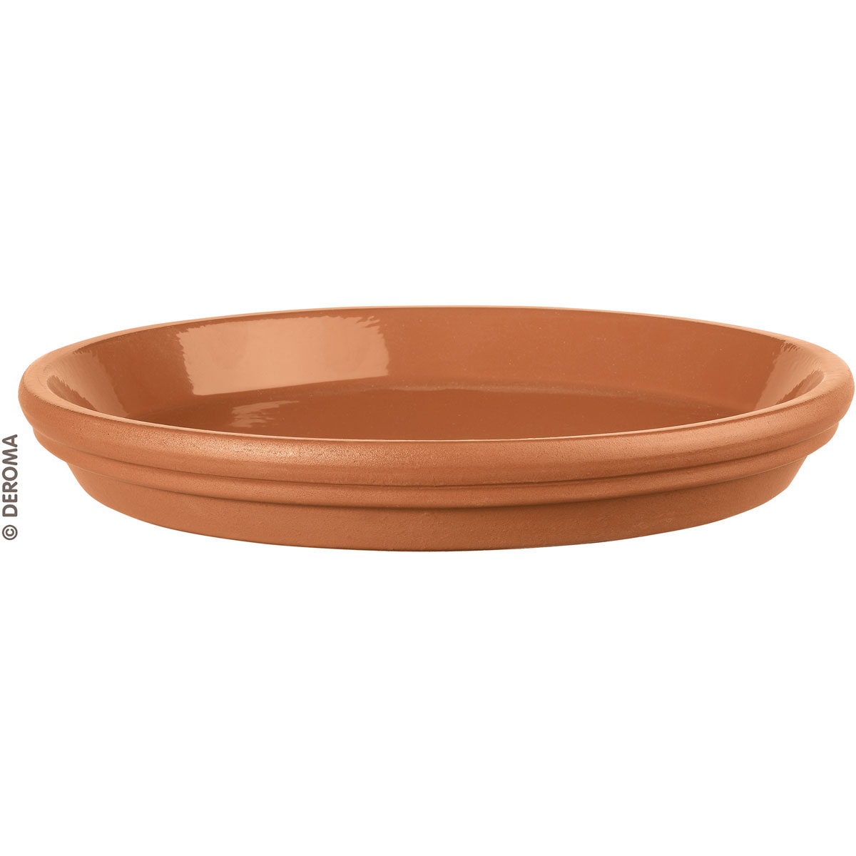 Untersetzer 13 cm Ton lackiert