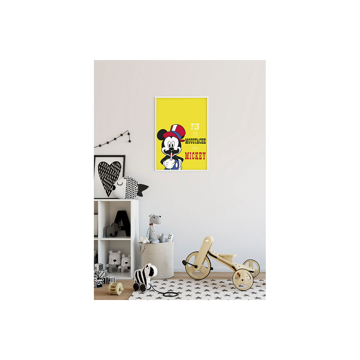 Komar  Wandbild Mickey Mouse Moustache 50x70 cm Bild 5