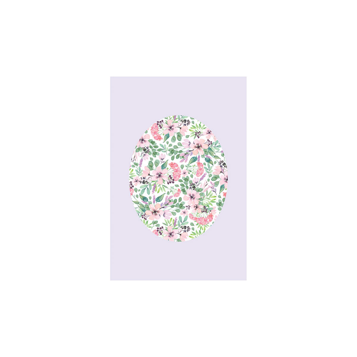 Komar  Wandbild Shelly Patterns Lavender 30x40 cm Bild 2