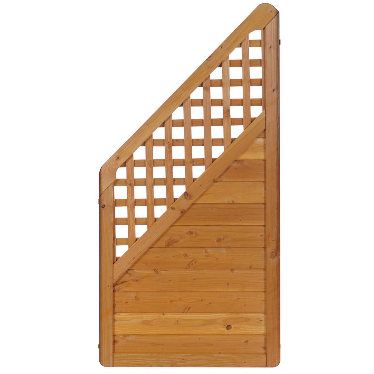 Zaunserie Mainau Anschluss links 90 x 180/95 cm Bild 1