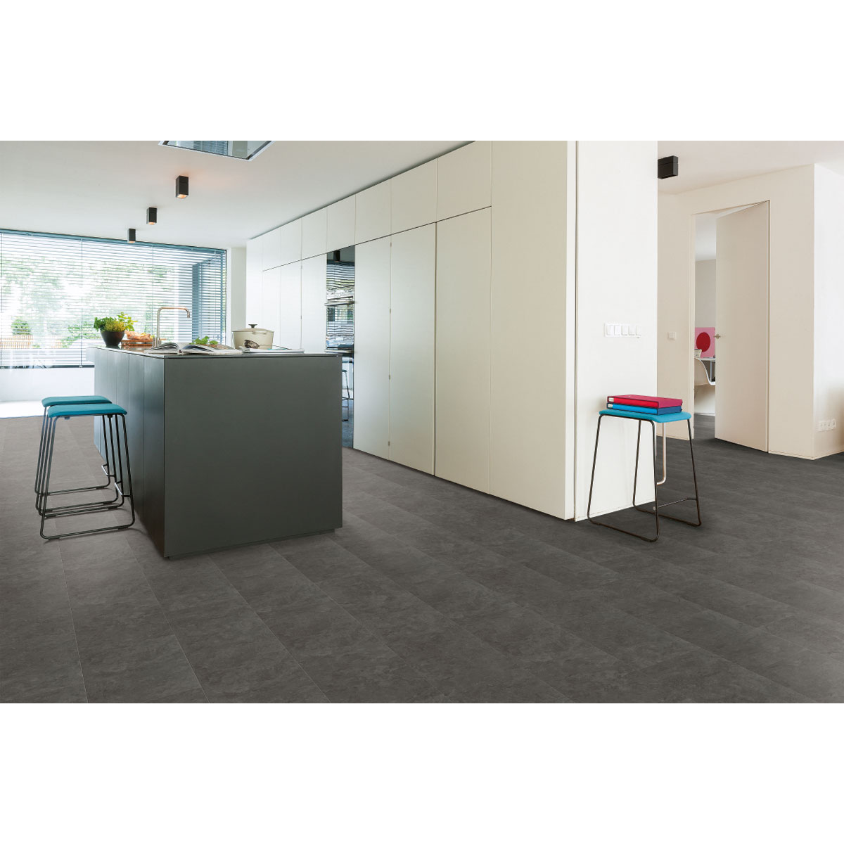 Living by Haro Designboden Hydrostar Finca Schiefer nero 313 x 631 x 6,5 mm Bild 2