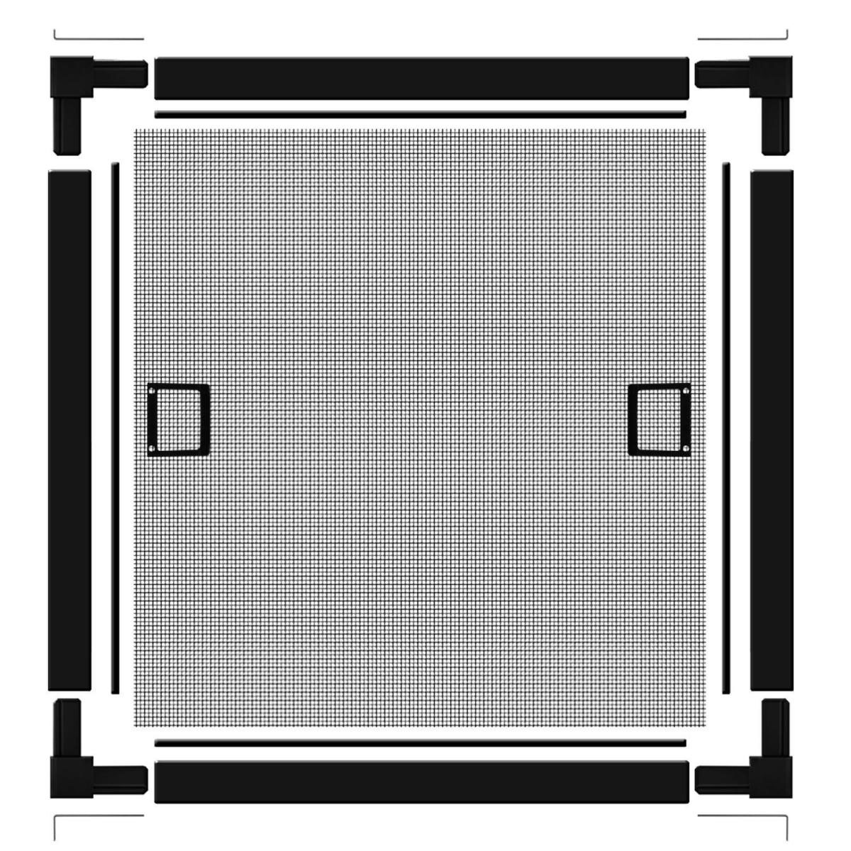 Schellenberg Insektenschutz-Fenster Premium 140 x 150 cm anthrazit Bild 5