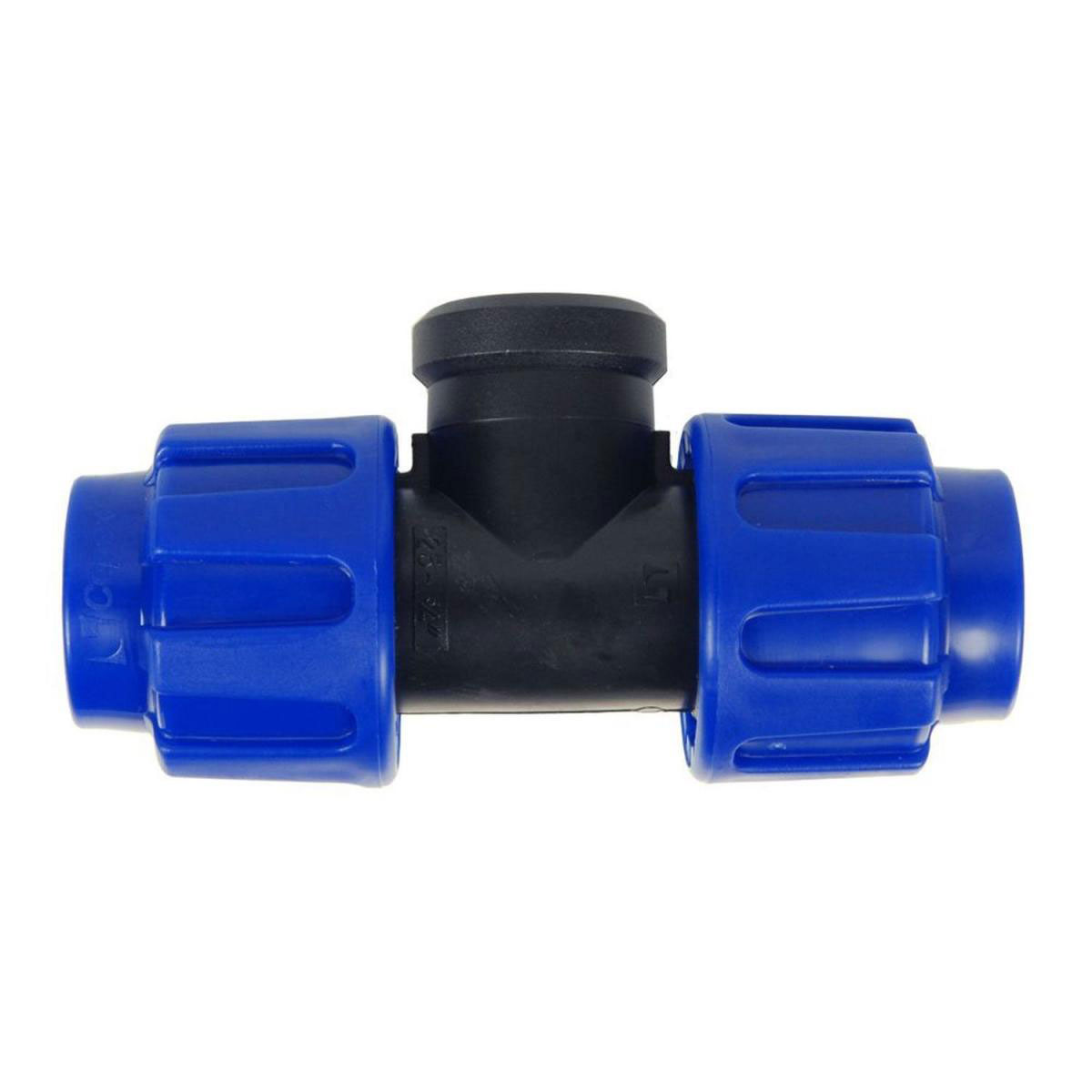 Kirchhoff T-Stück PP 20 mm x ½ IG x 20 mm für HDPE DVGW