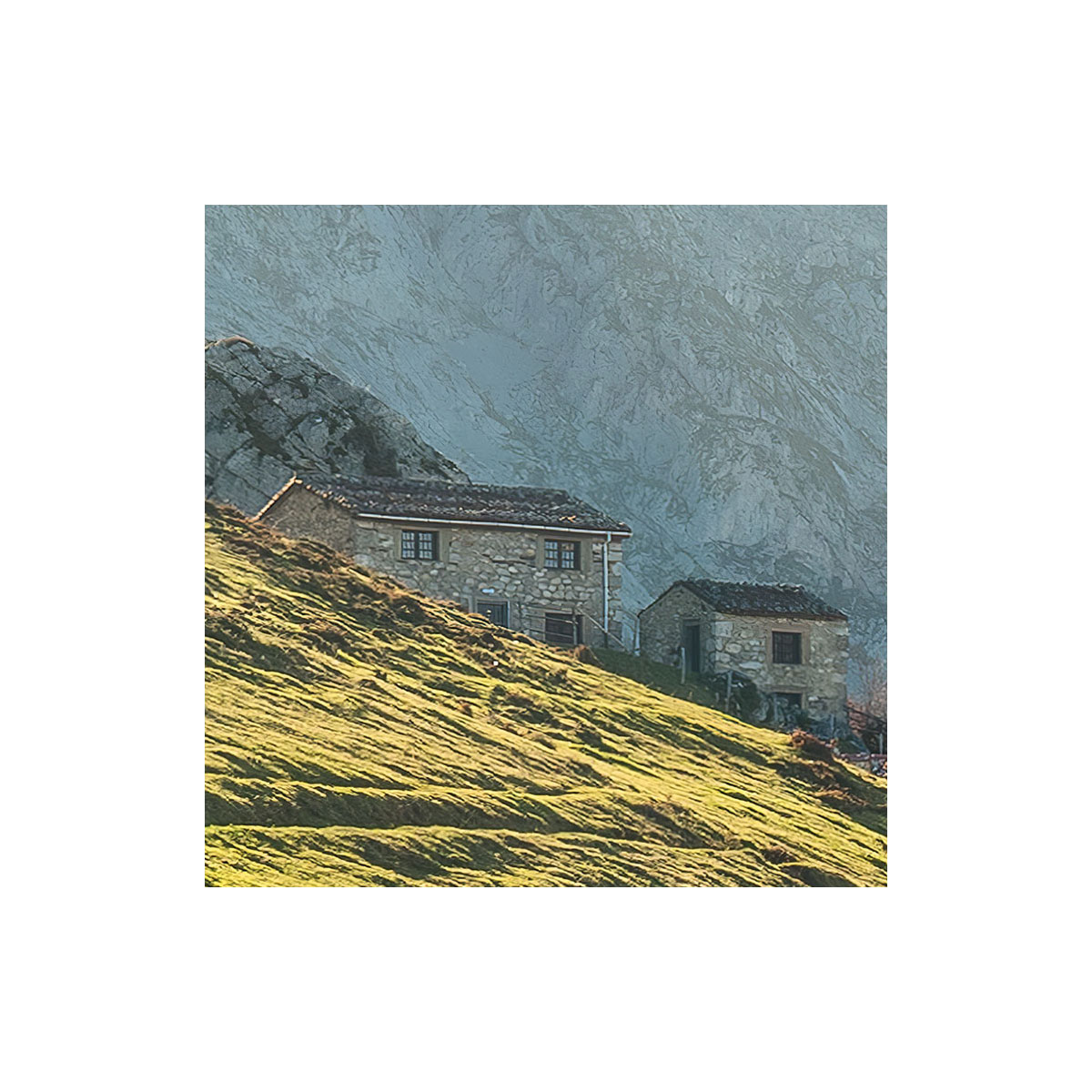 Komar  Vlies Fototapete Picos de Europe Alm 450x280 cm Bild 6