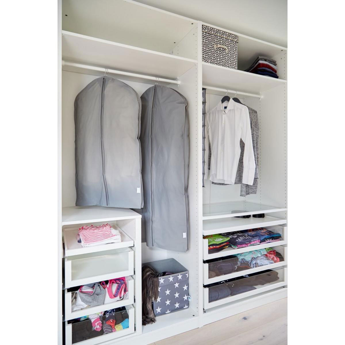 Kleidersäcke 2er-Set Urban Stars 100 x 60 cm und 135 x 60 cm Bild 4