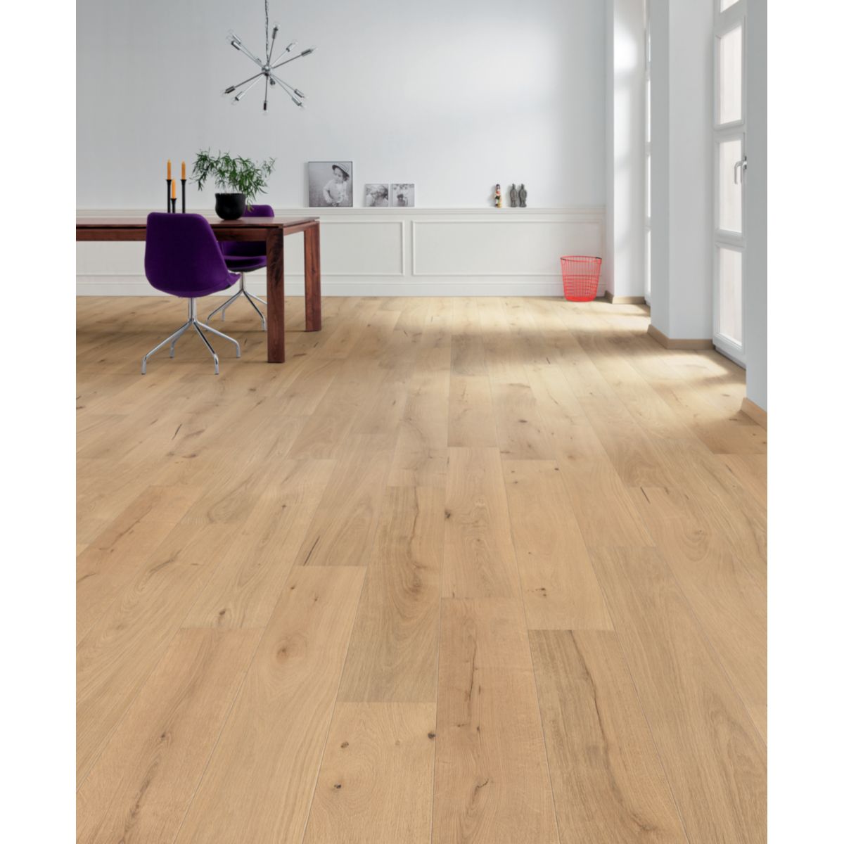 Living by HARO Parkett Schiffsboden 11mm 2V Eiche pure strukturiert Naturöl