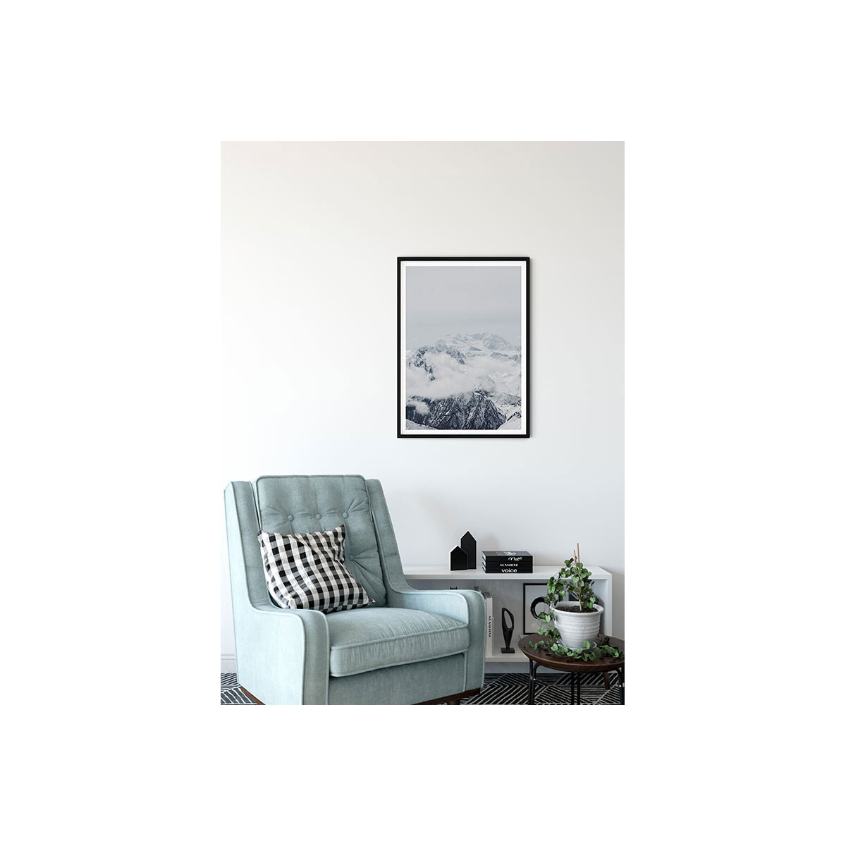 Komar  Wandbild Mountain Clouds 30x40 cm Bild 4