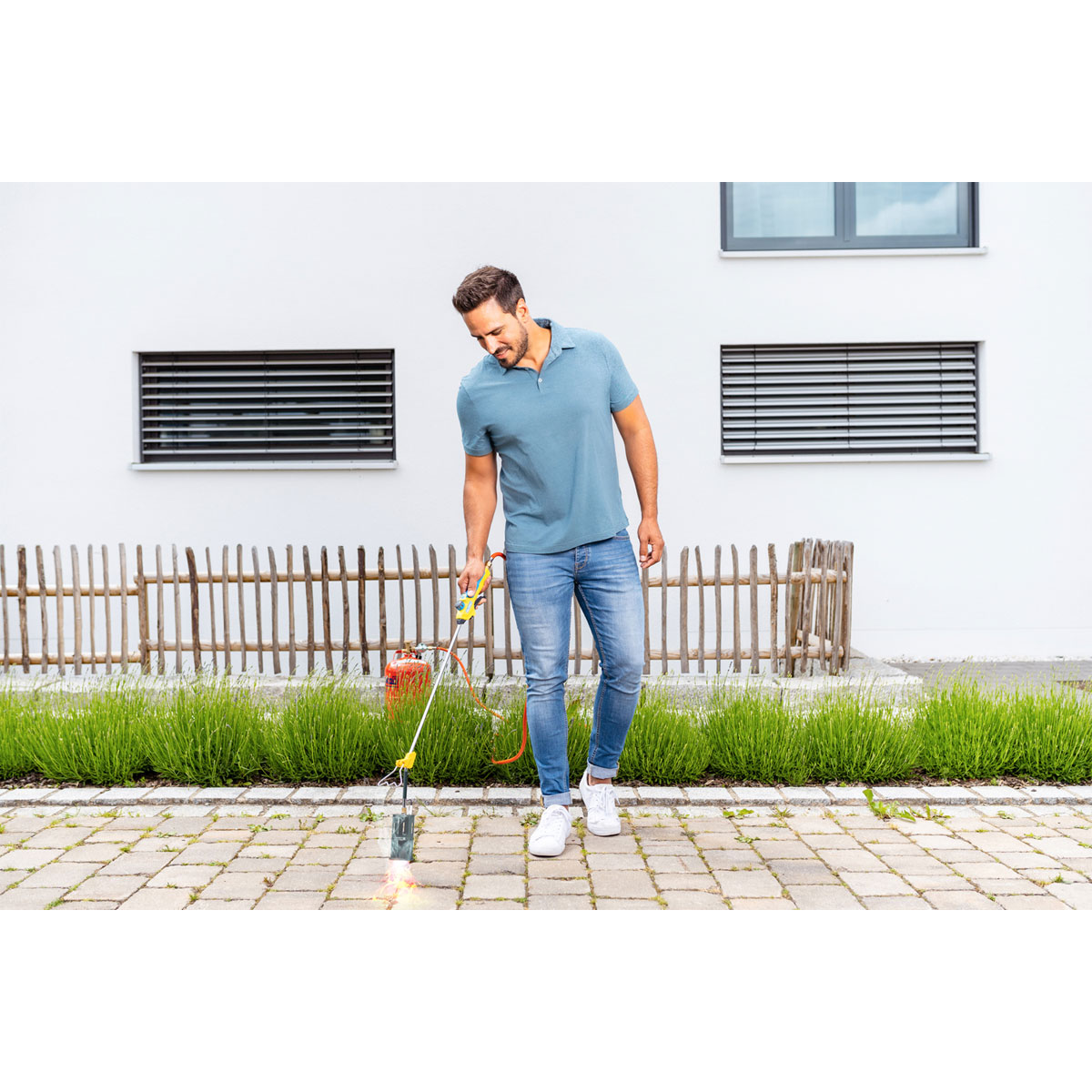 Gloria Unkrautbrenner Thermoflamm Bio Professional E+ Turbo Set inkl Druckminderer Bild 3