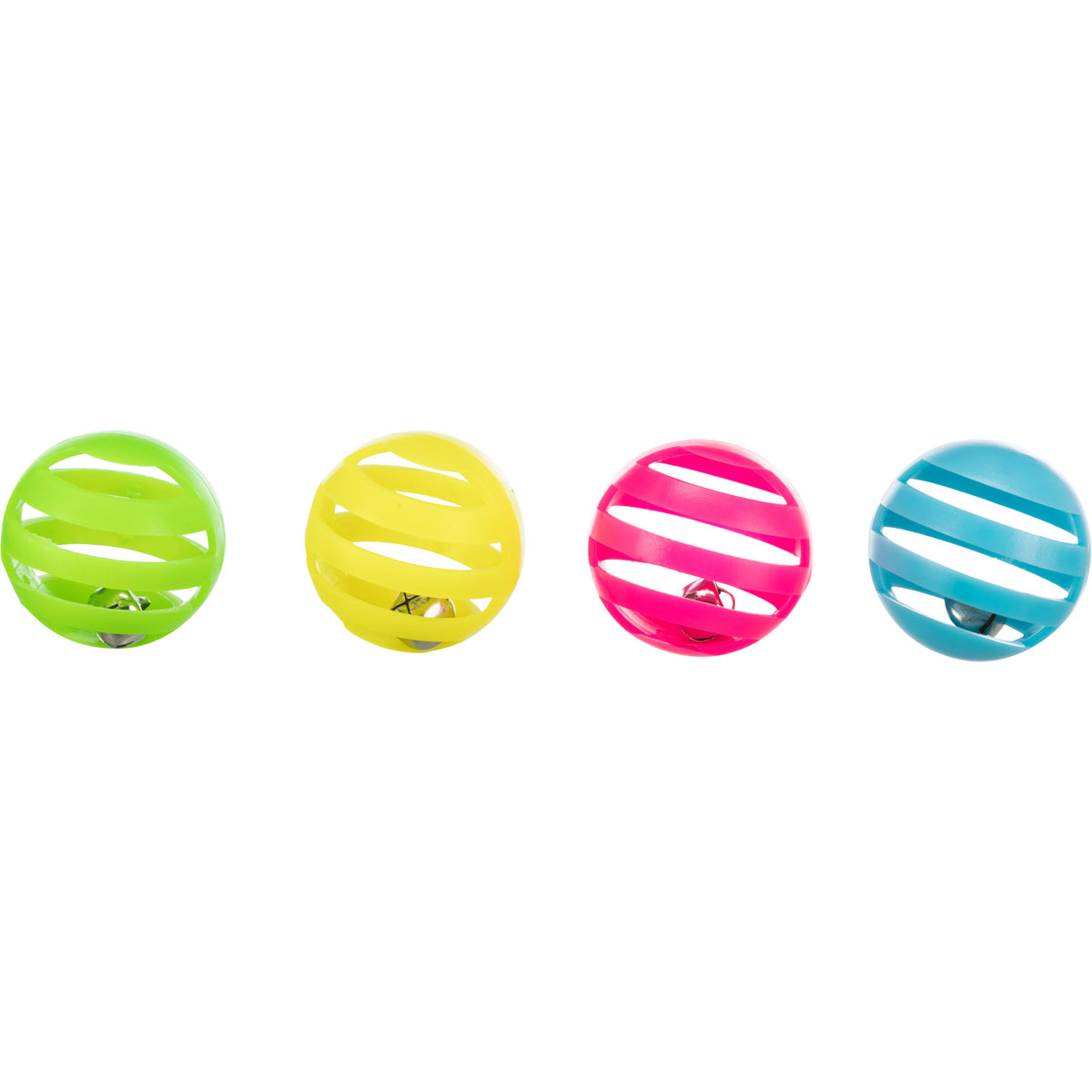 Trixie 4 Rasselbälle 4 cm