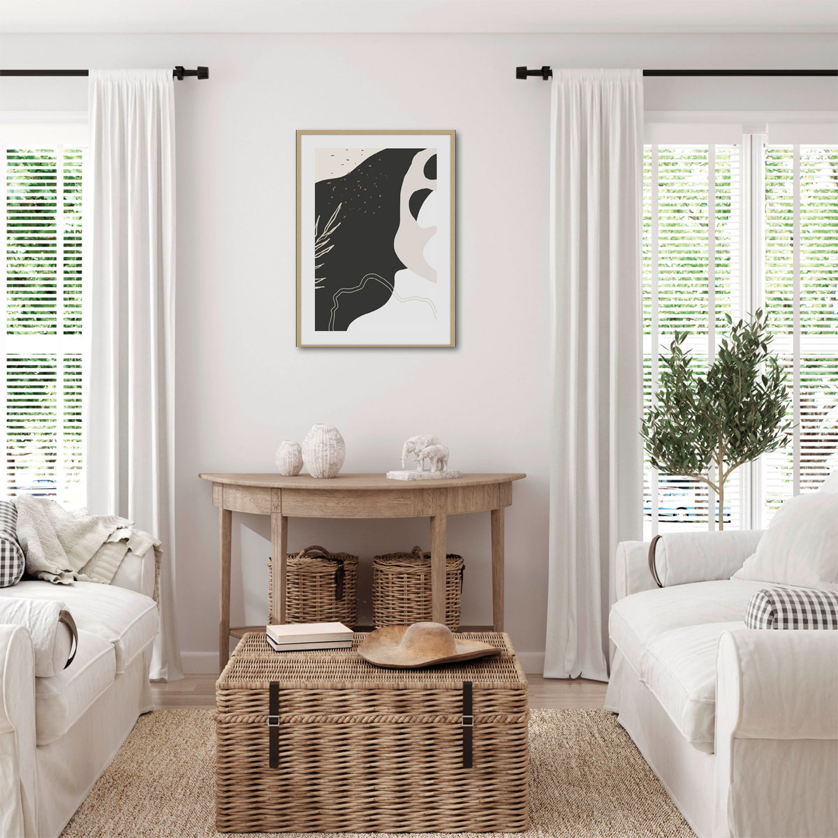 Bilderrahmen Madrid 40x50 cm natur Bild 2