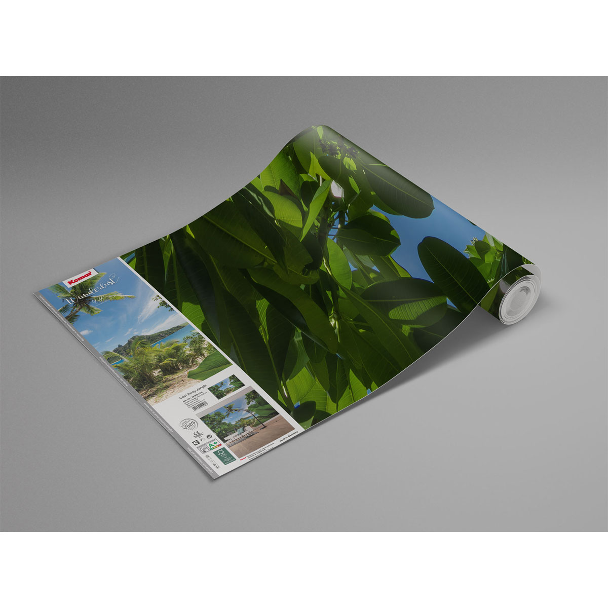 Komar  Vlies Fototapete Cast Away Jungle 450x280 cm Bild 3