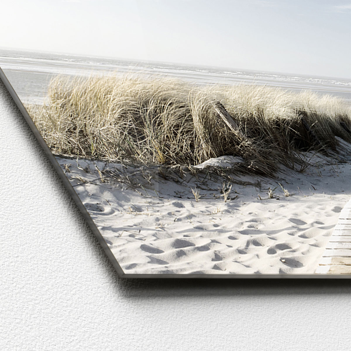 Glas-Art Seeblick III 30 x 80 Glasbild Bild 2