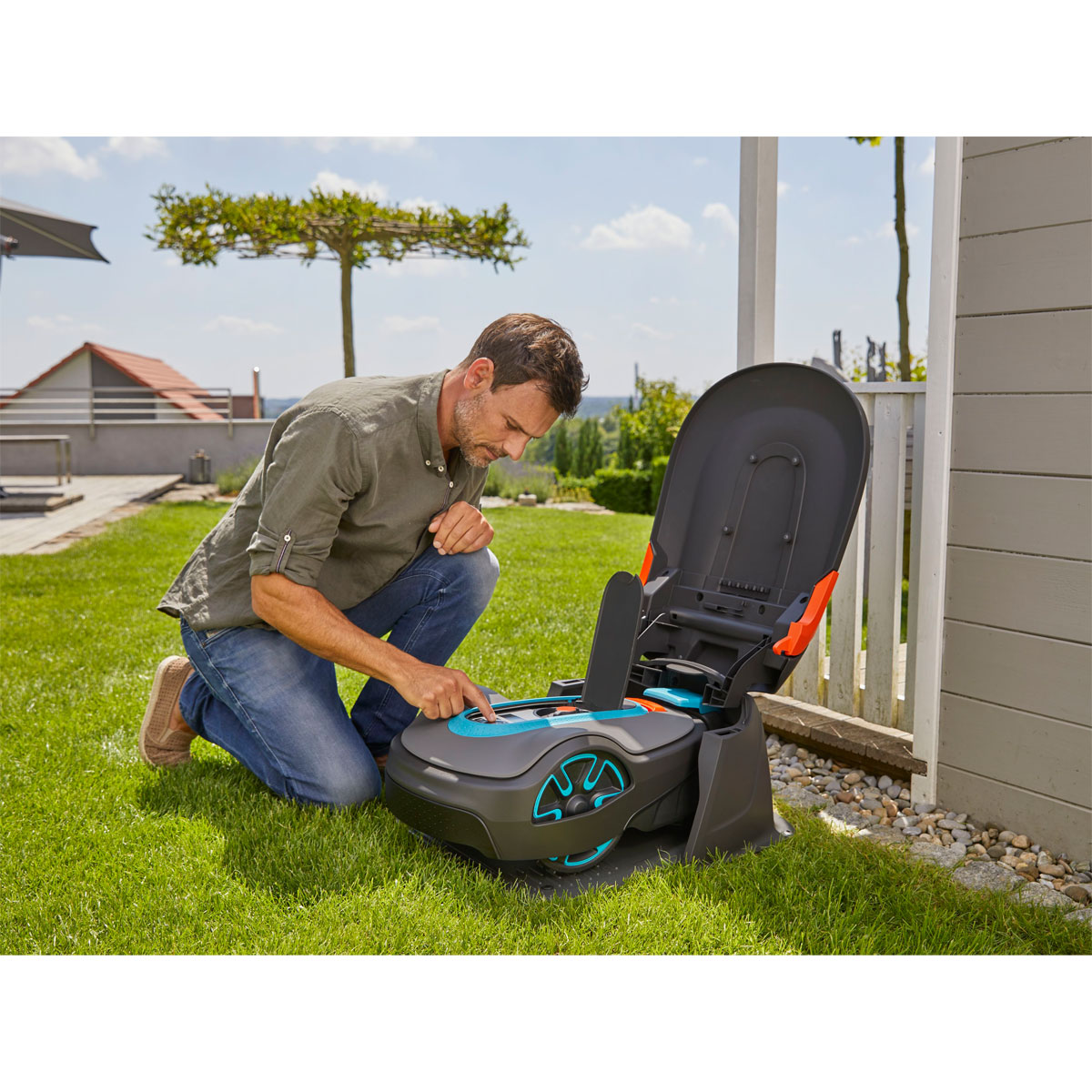 Gardena  Mähroboter-Garage Sileno City und Sileno Life Bild 6