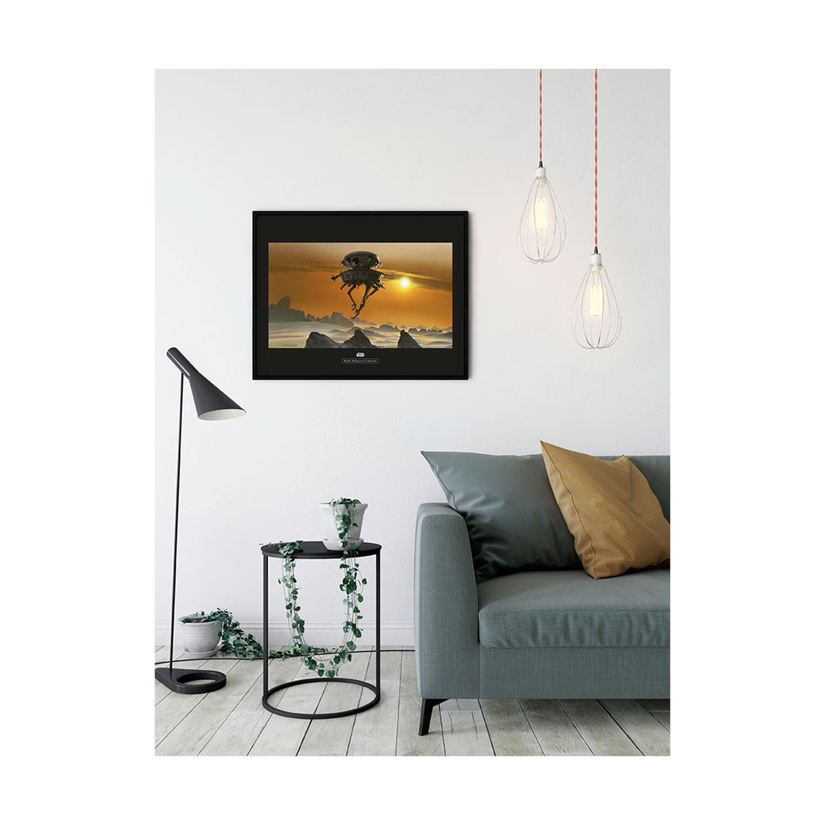 Komar  Wandbild Star Wars Classic Hoth Probe Droid 40x30 cm Bild 5