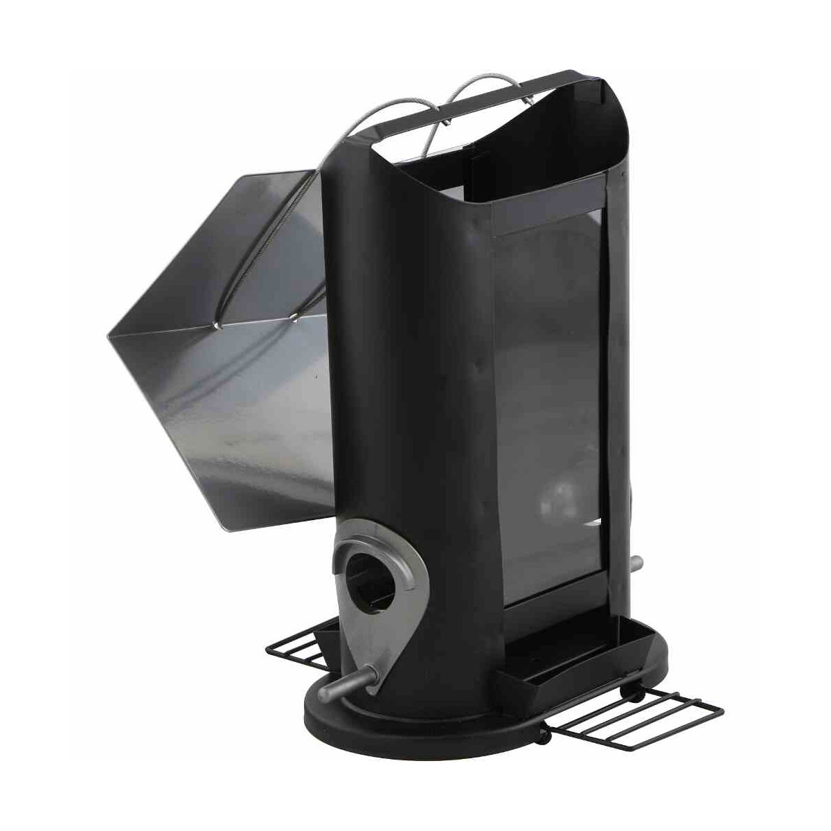 Siena Garden Vogelfutterhaus Black Line für Mischfutter 24,5 cm Bild 2