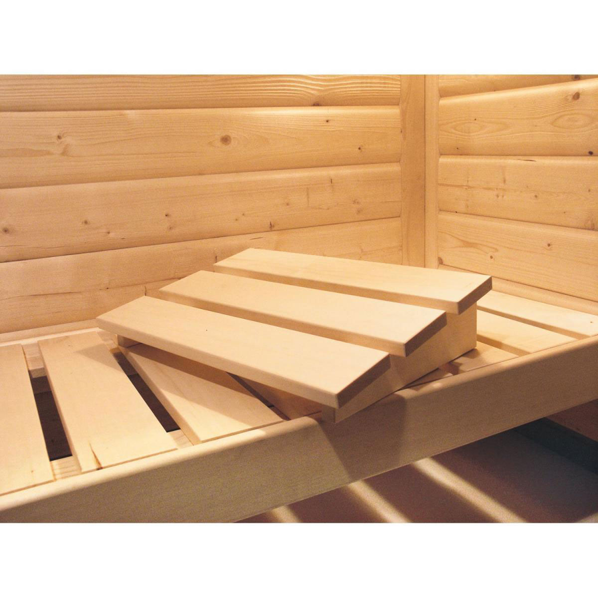 Karibu Saunahaus Cuben 38 mm ohne Zubehör grau Bild 6