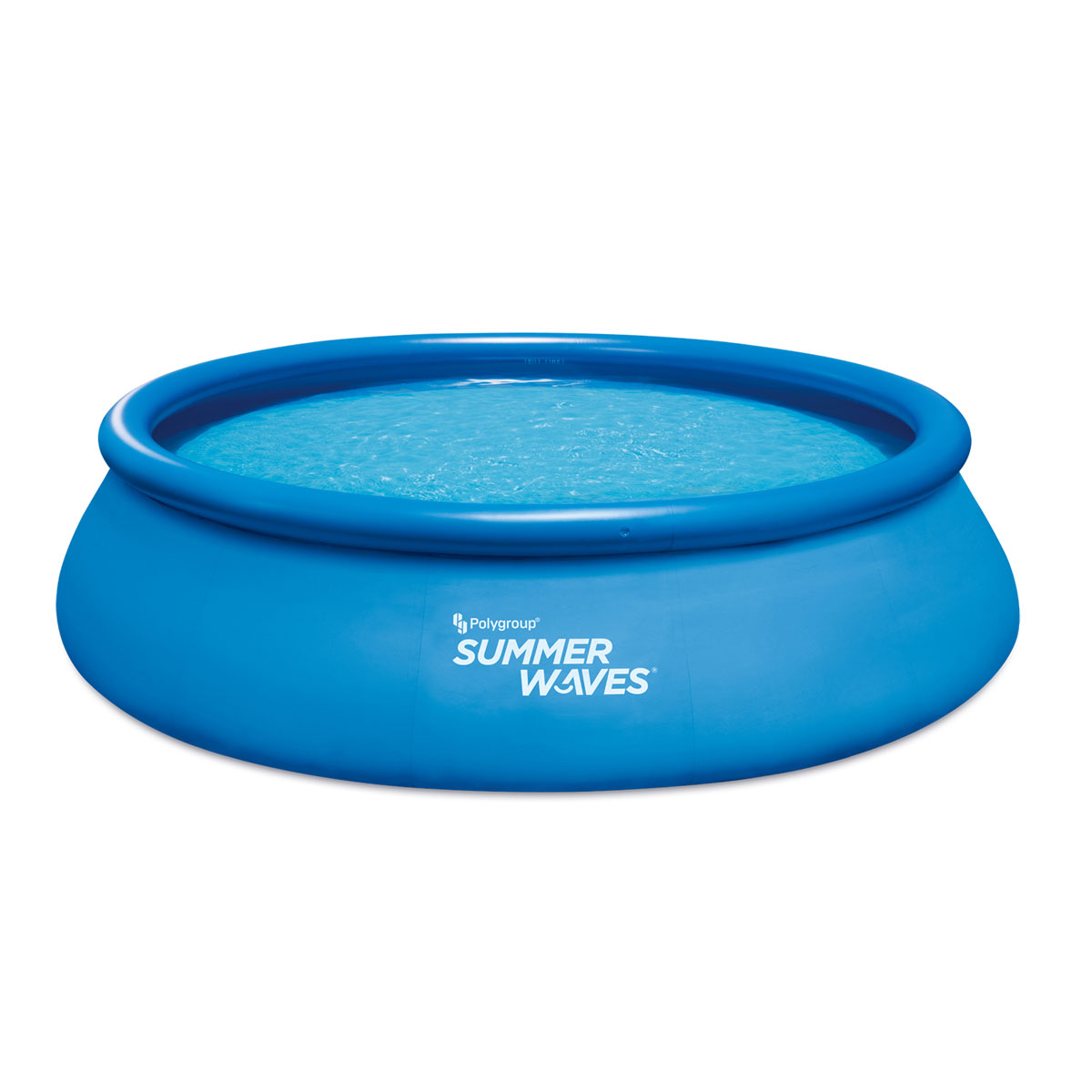 Summer Waves Quick Up Pool 457x457x107cm Blau