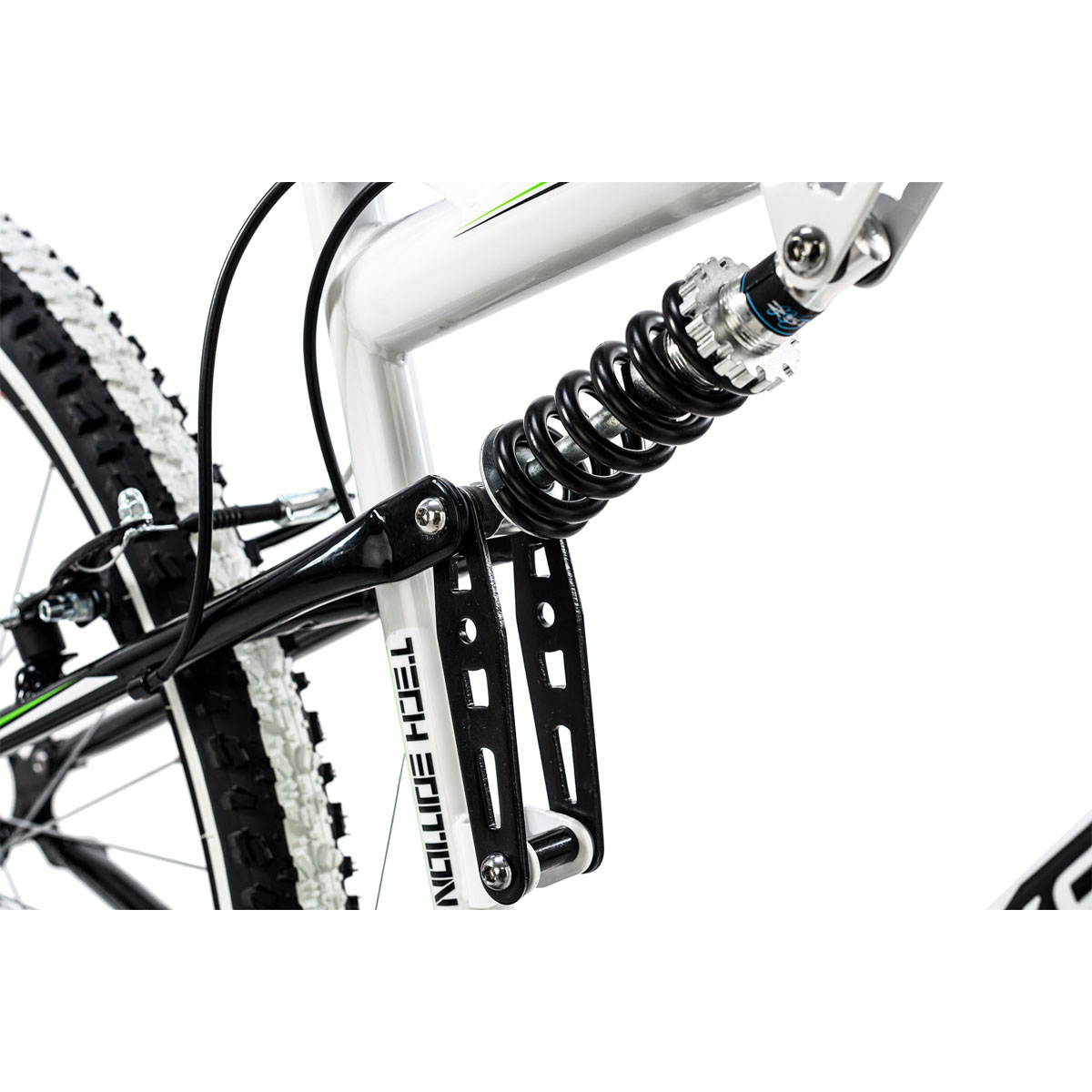 KS Cycling Mountainbike Scrawler Fully 26 Zoll weiß Bild 4