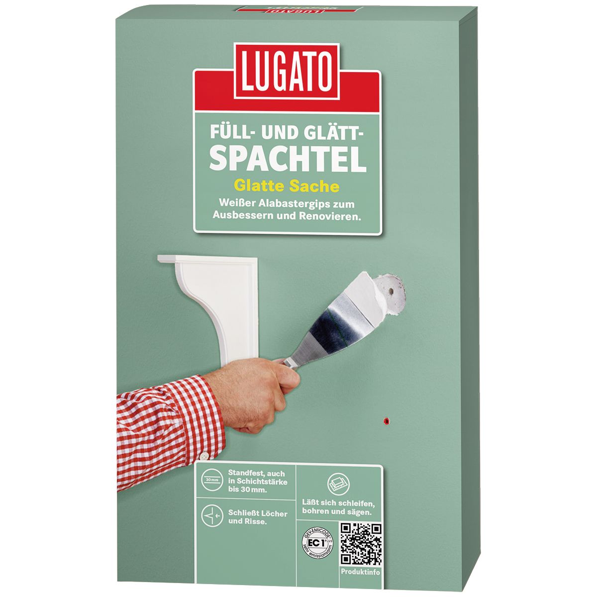 Lugato Glatte Sache Füll-u Glattspachtel 1 kg