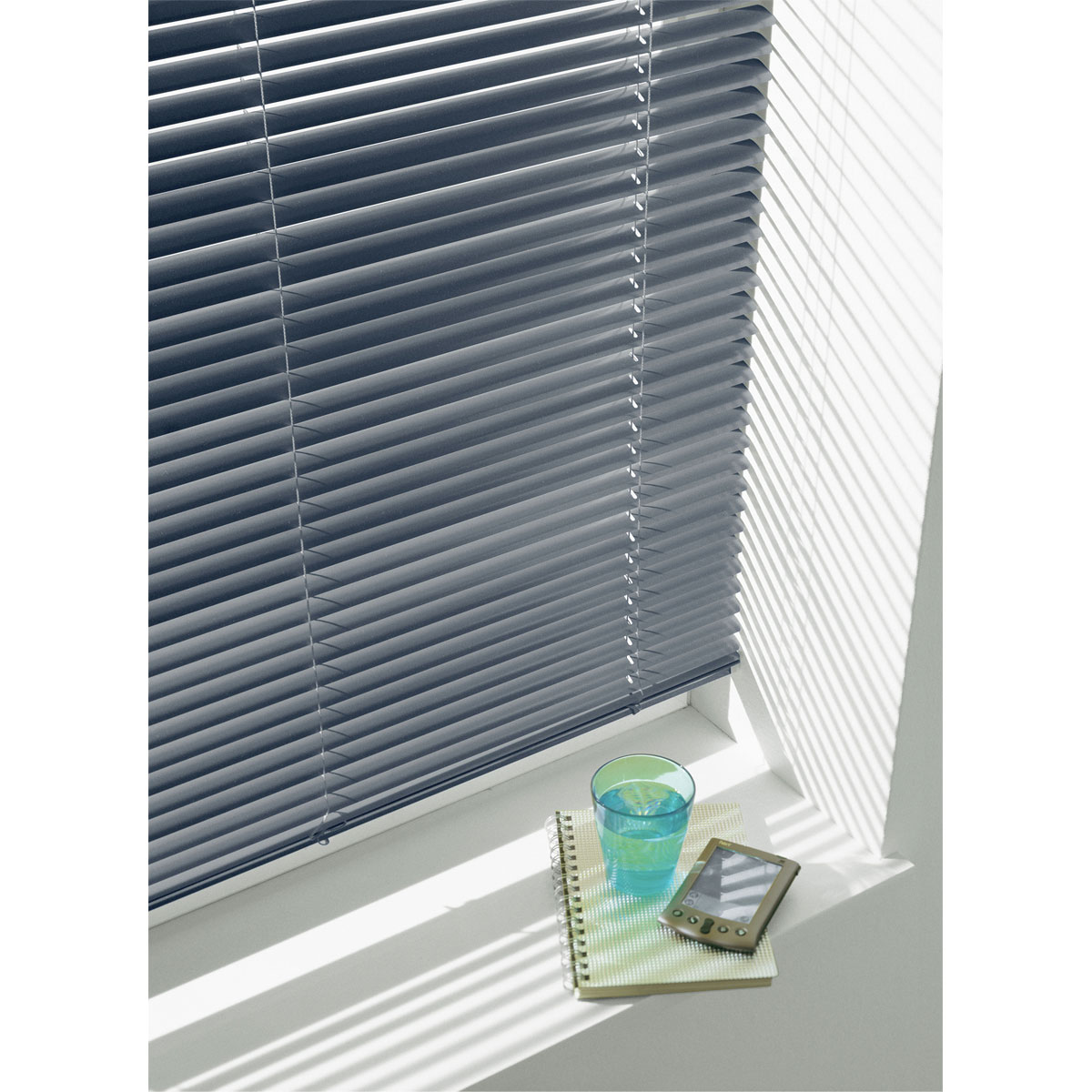 Gardinia Aluminium-Jalousie 140 x 175 cm schiefer Bild 3