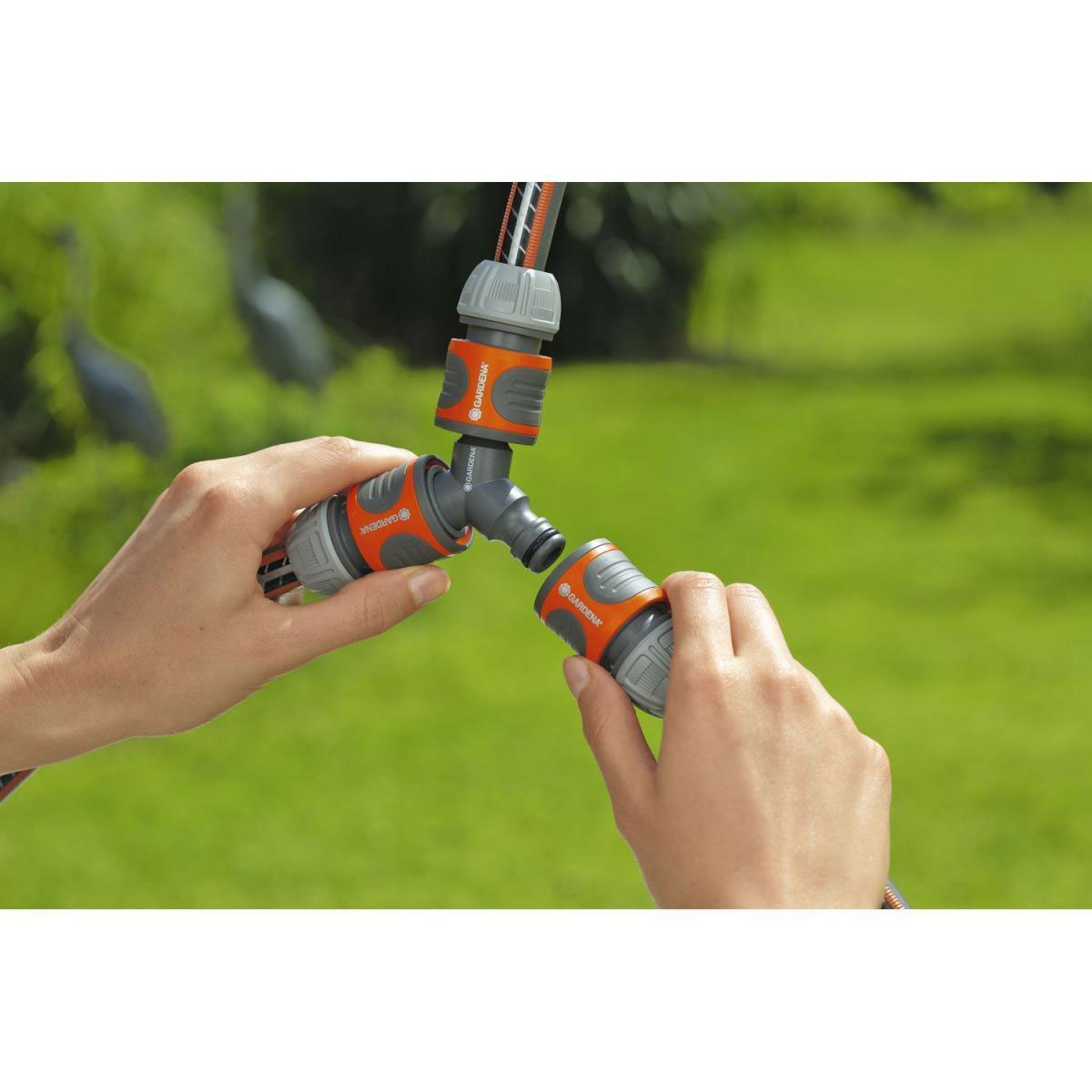 Gardena  Sb-Y-Stück Übergang V 19 mm 3/4 Bild 2