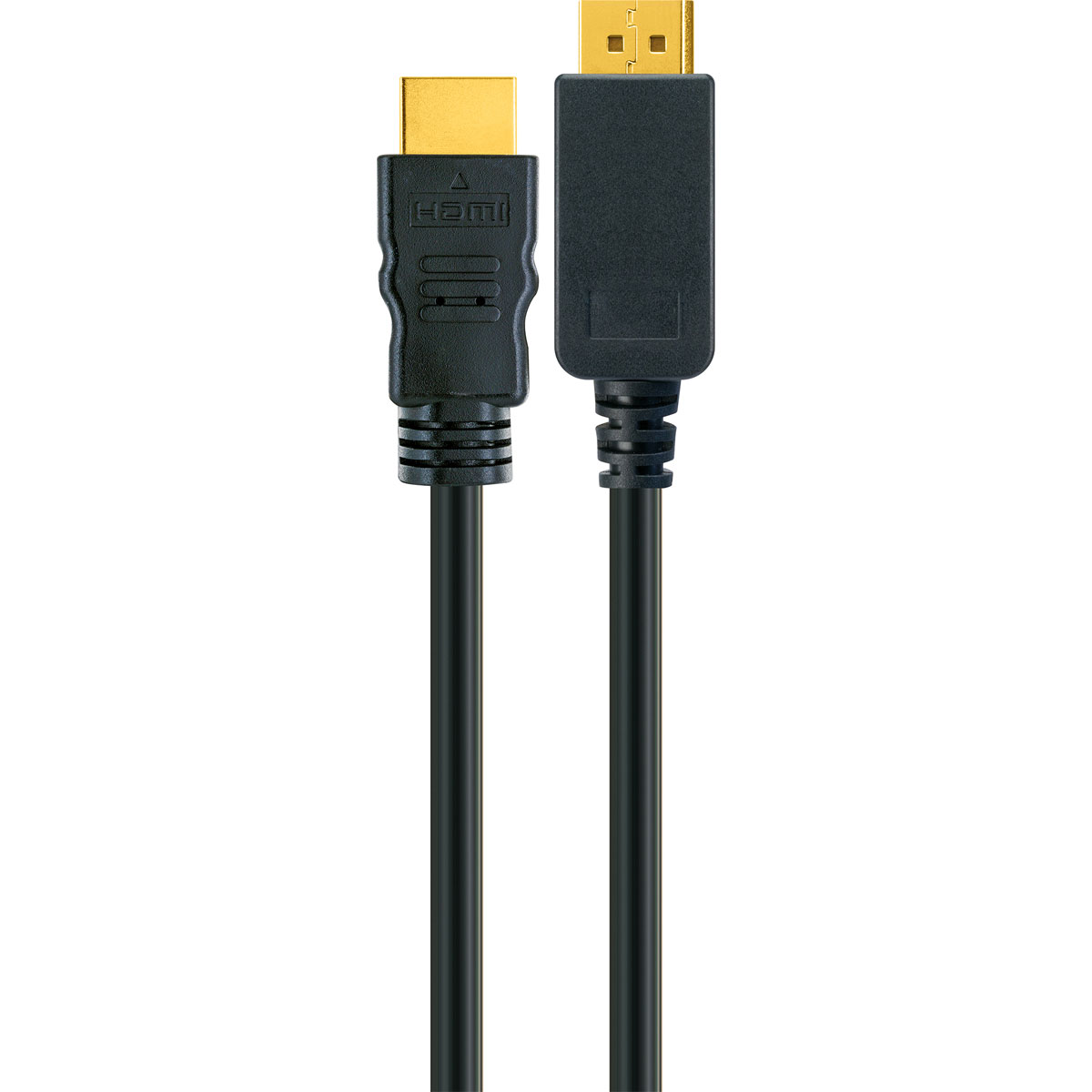Schwaiger  DisplayPort HDMI Adapterkabel 2 m schwarz Bild 1
