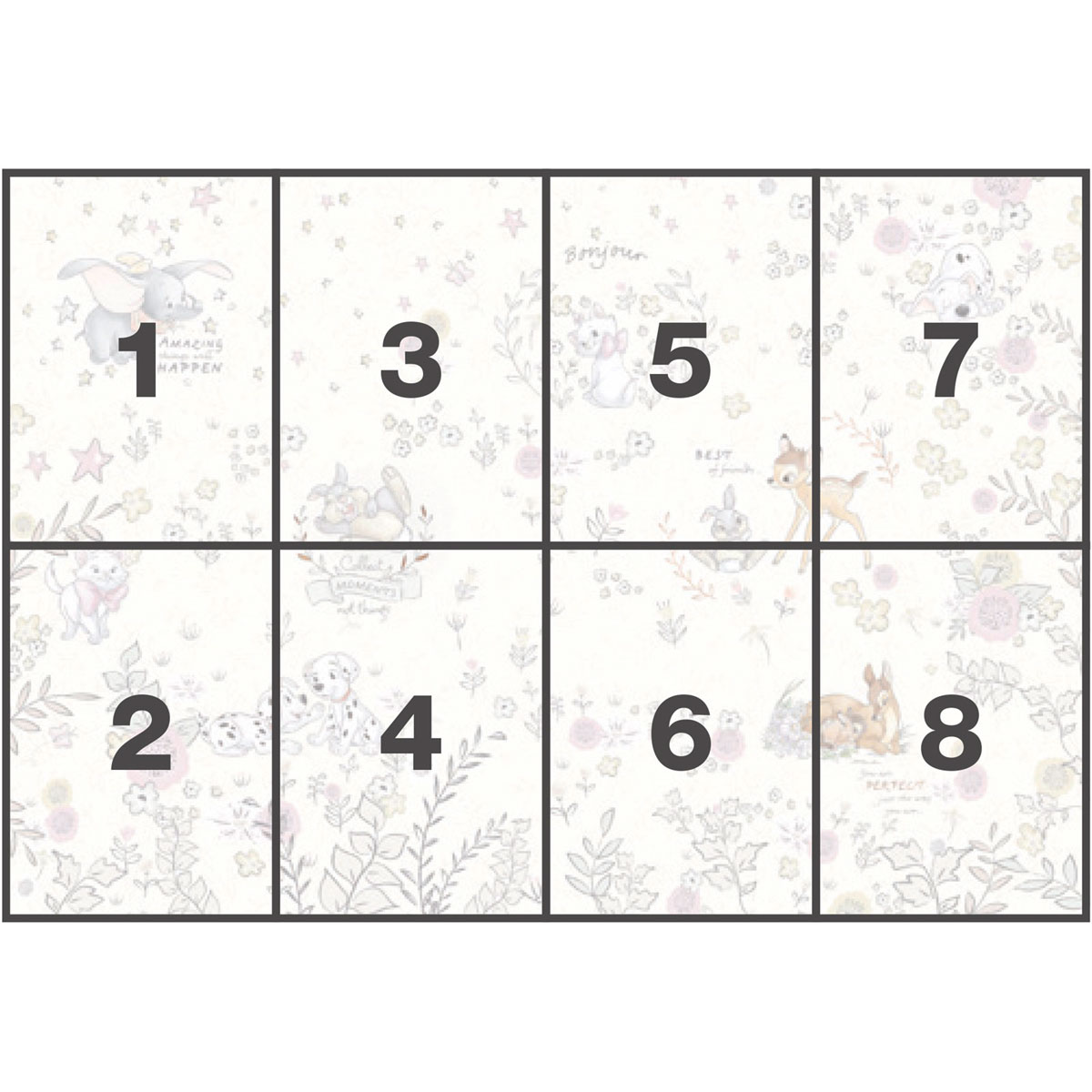 Komar  Papier Fototapete Best of Friends 368x254 cm Bild 3