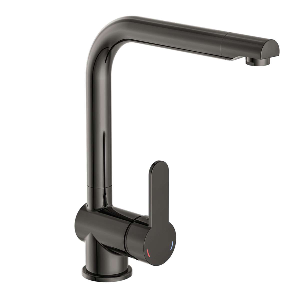 Schütte Schwenkbare Küchenarmatur Rio graphit glänzend