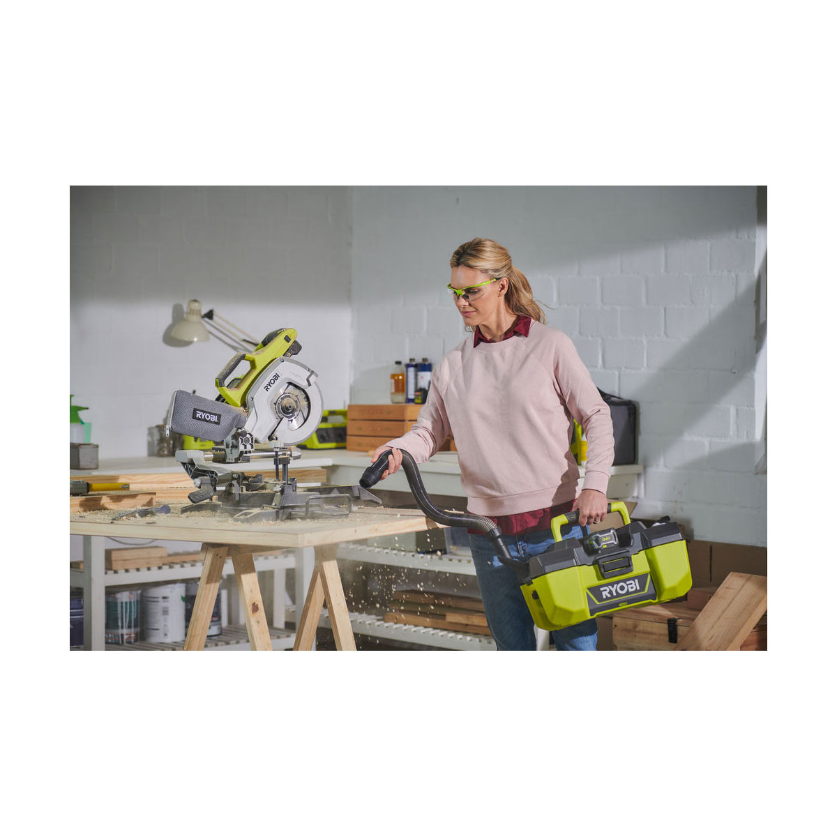 Ryobi  18V Akku-Trockensauger R18PV-0 solo Bild 2