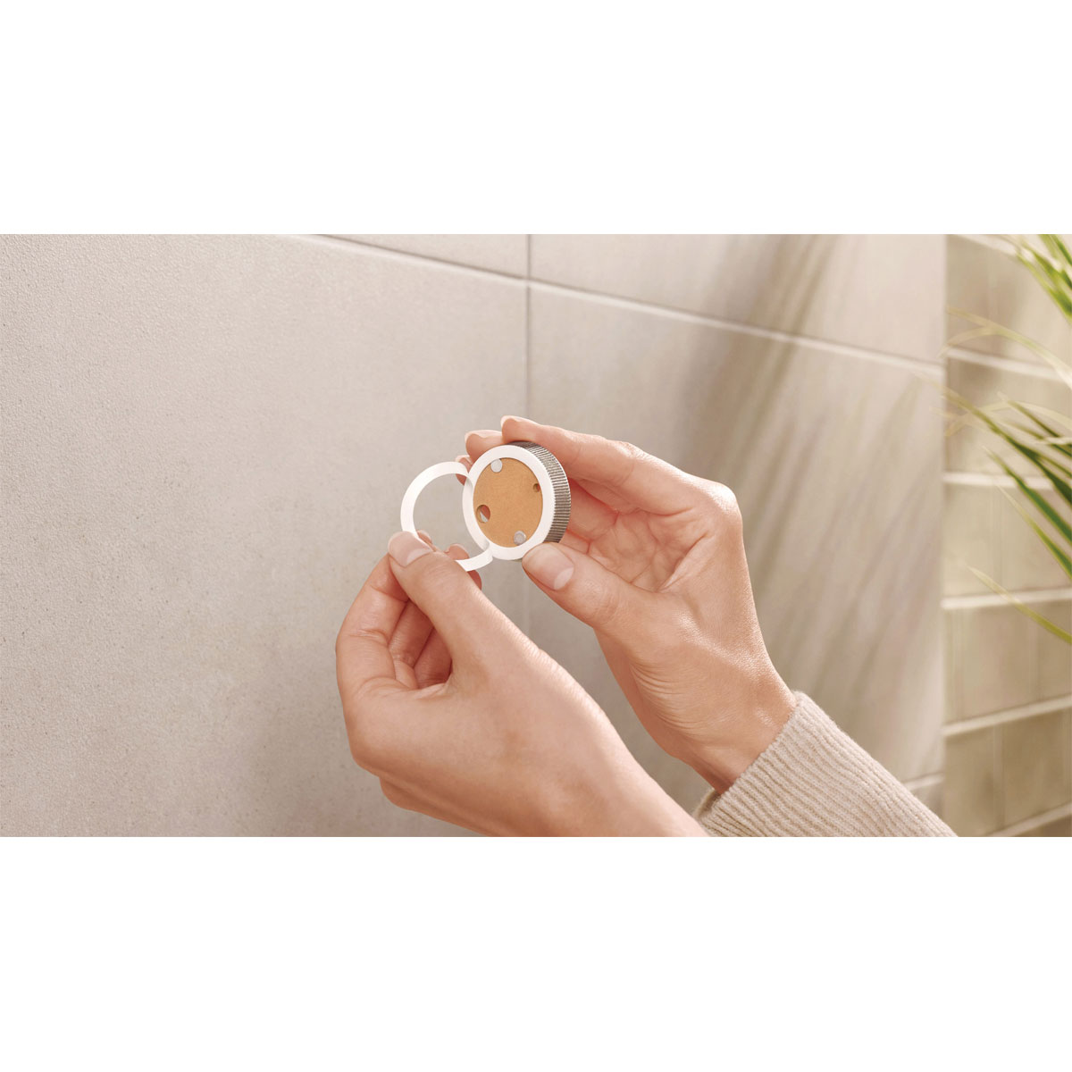 Tesa Handtuchhalter Moon mattschwarz Bild 4