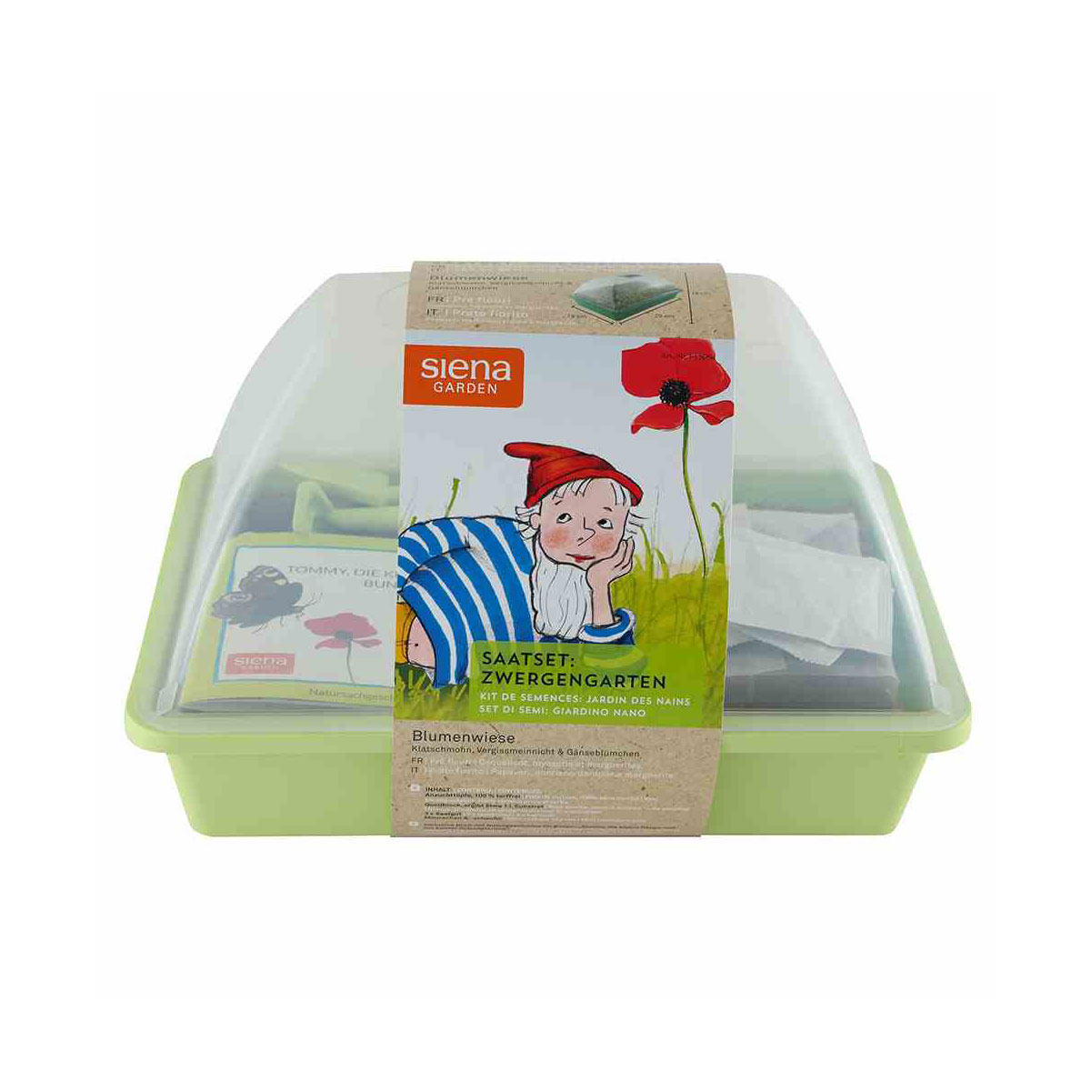 Siena Garden Zimmergewächshaus-Set Zwergengarten