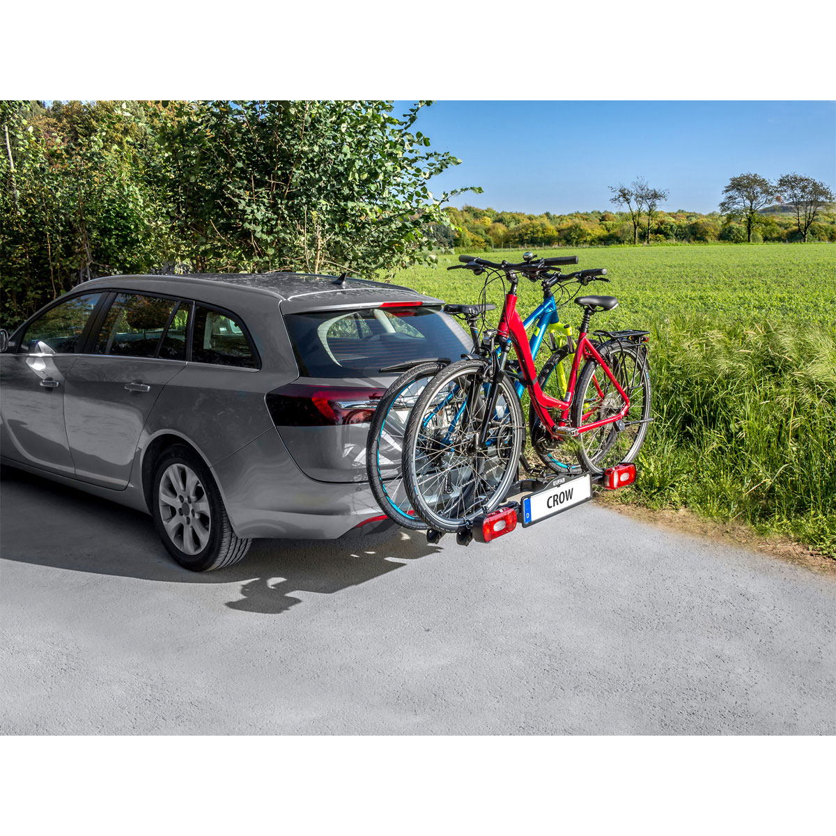 EUFAB Fahrrad-Kupplungsträger Crow für 2 Fahrräder Bild 3