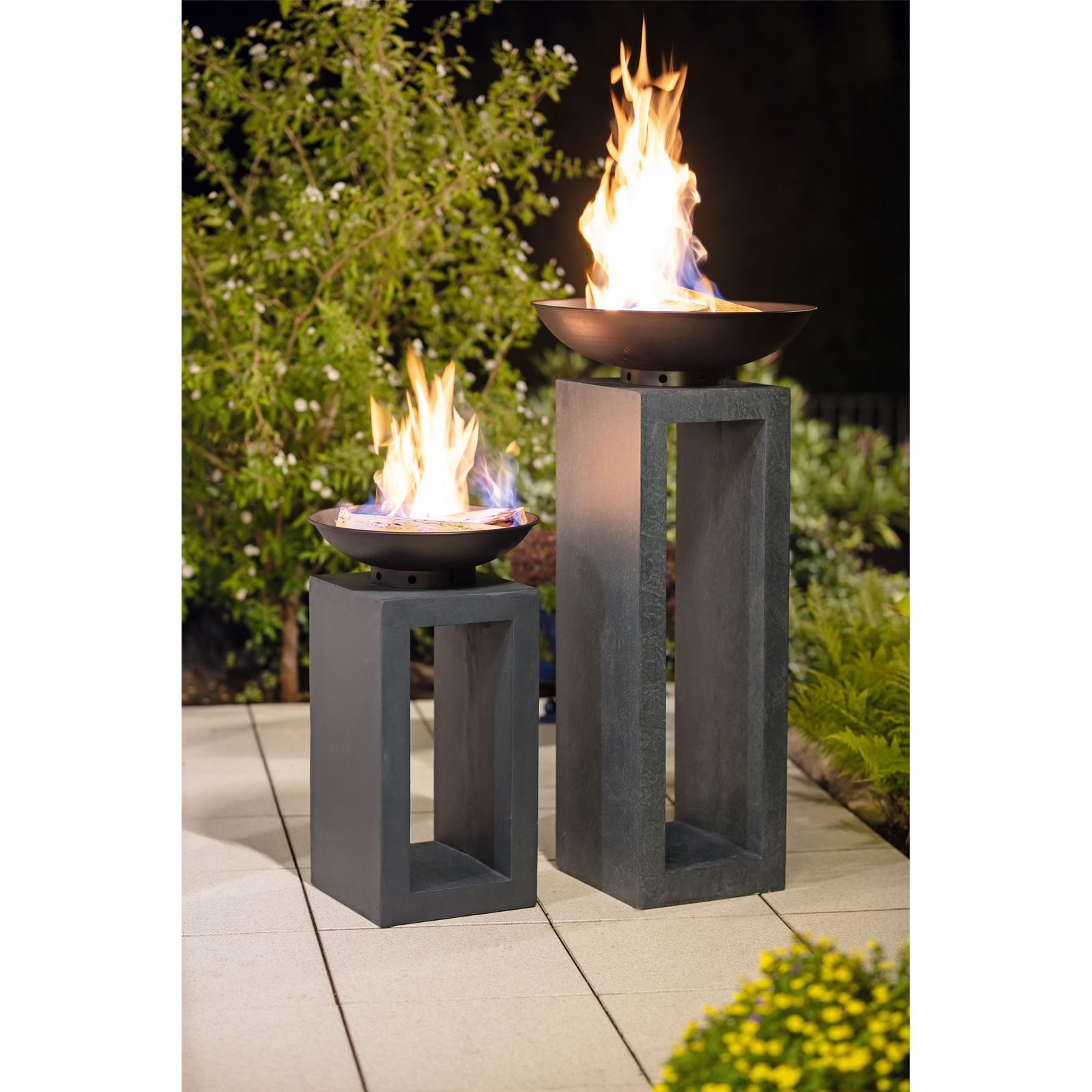 Rothmann Feuerschale Breda auf Podest 40 x 69 cm Bild 3