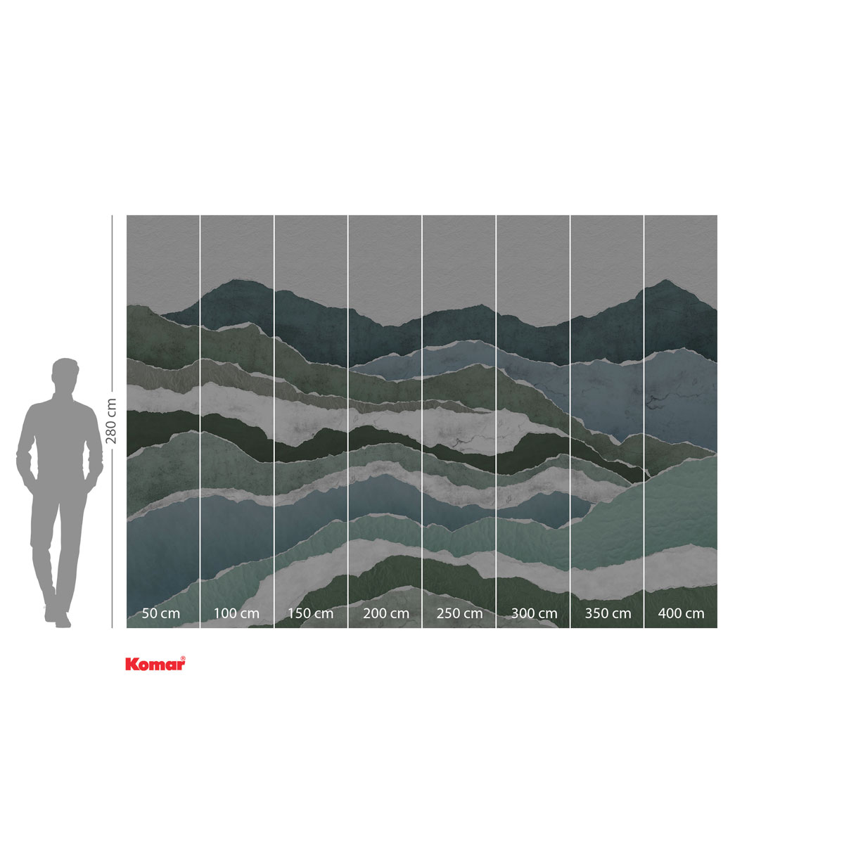 Komar  Vlies Fototapete Sierra 400x280 cm Bild 3