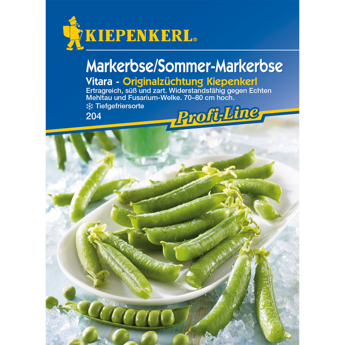 Kiepenkerl Sommermarkerbsen Vittara Bild 1