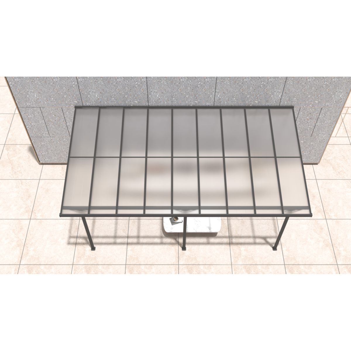 Westmann Terrassenüberdachung Bruce 556 300x556x270 cm Bild 7
