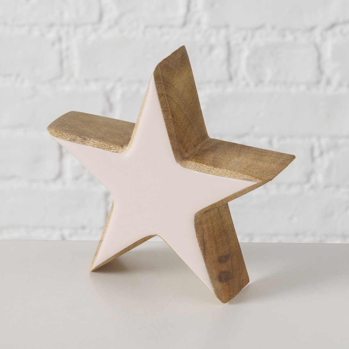 Dekoaufsteller Stardust Stern 25 x 4 x 25 cm dunkelgrau Holz Bild 4