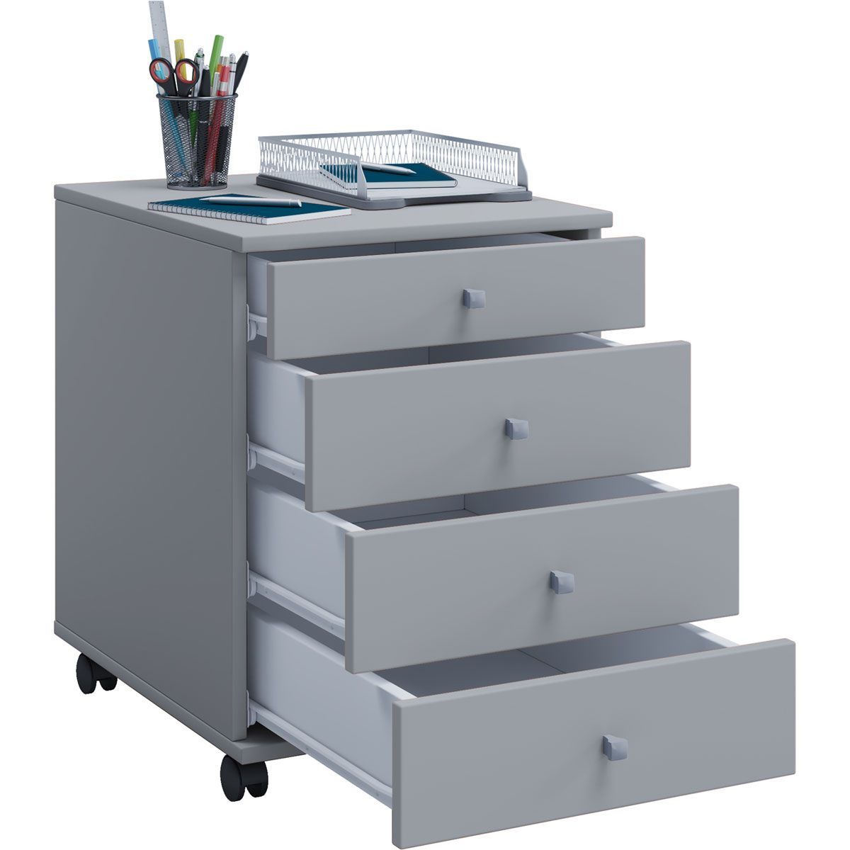 Rollcontainer Lona Mini grau Bild 1