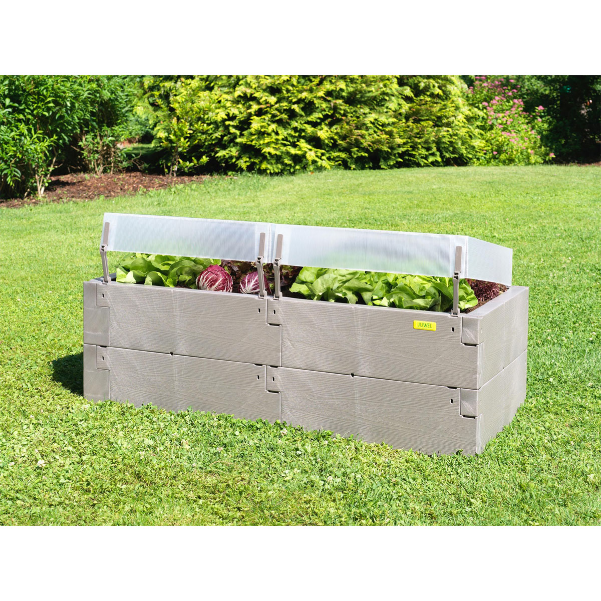 Juwel Hochbeet Timber Anzuchtset 2 in1 130 x 60 x 52 cm Bild 2