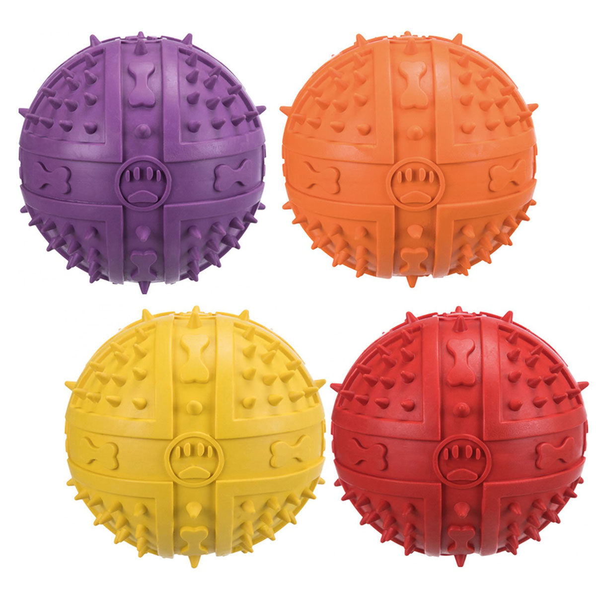 Trixie Dog Naturgummi Ball mit Squeaker ø9cm