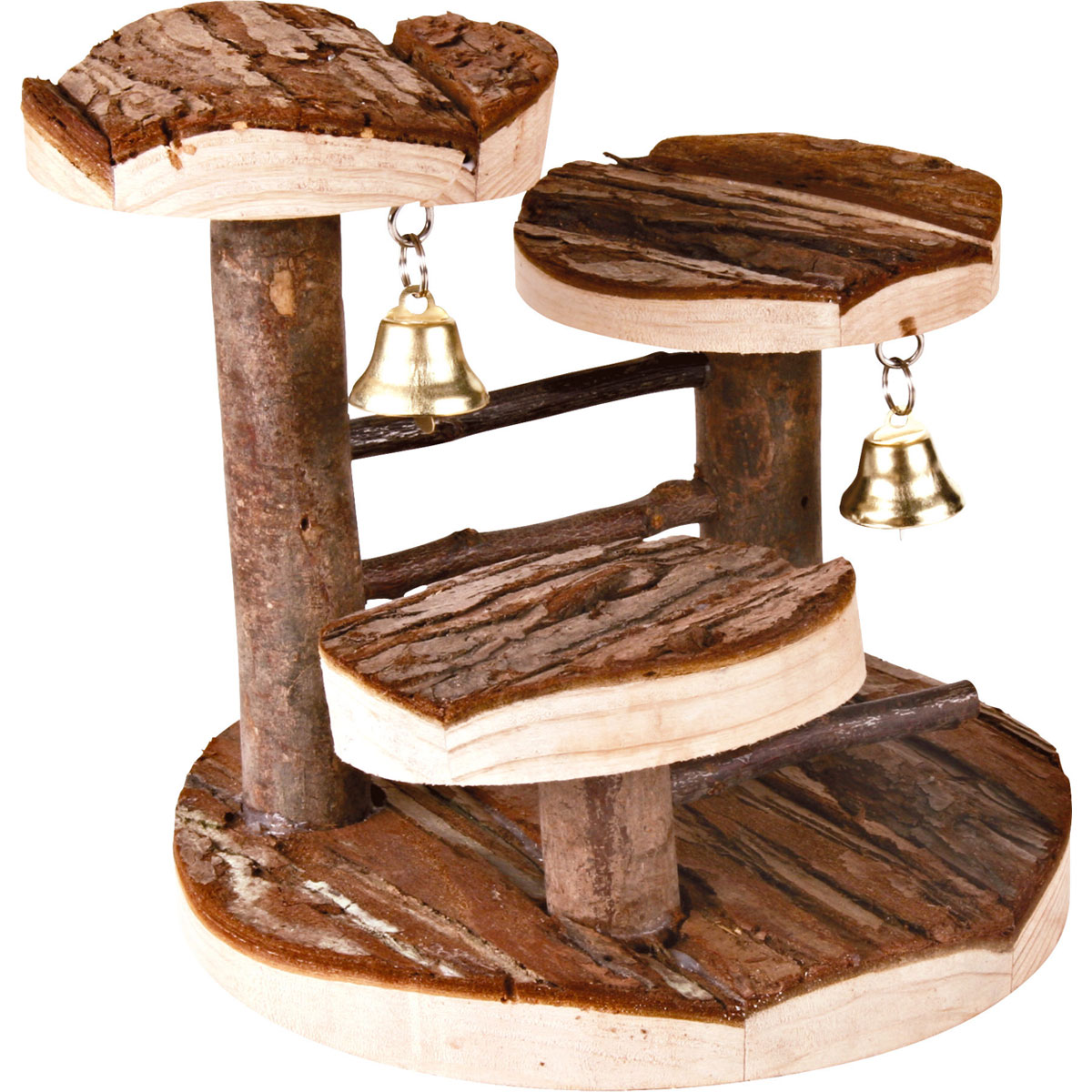 Trixie Klettergerüst für Hamster Naturholz 14 cm