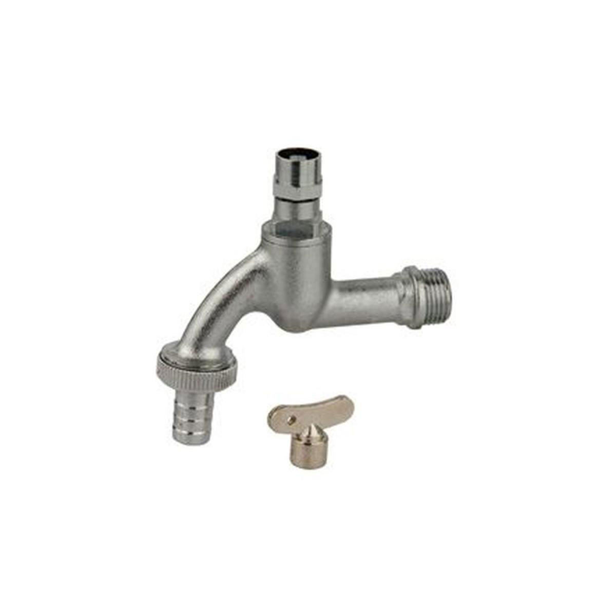 Kirchhoff Knebel-Auslaufventil mit Steckschlüssel 1/2" AG