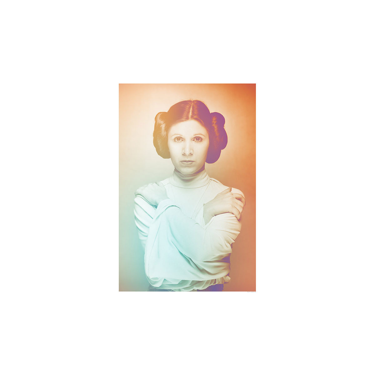 Komar  Wandbild Star Wars Classic Icons Color Leia 40x50 cm Bild 2