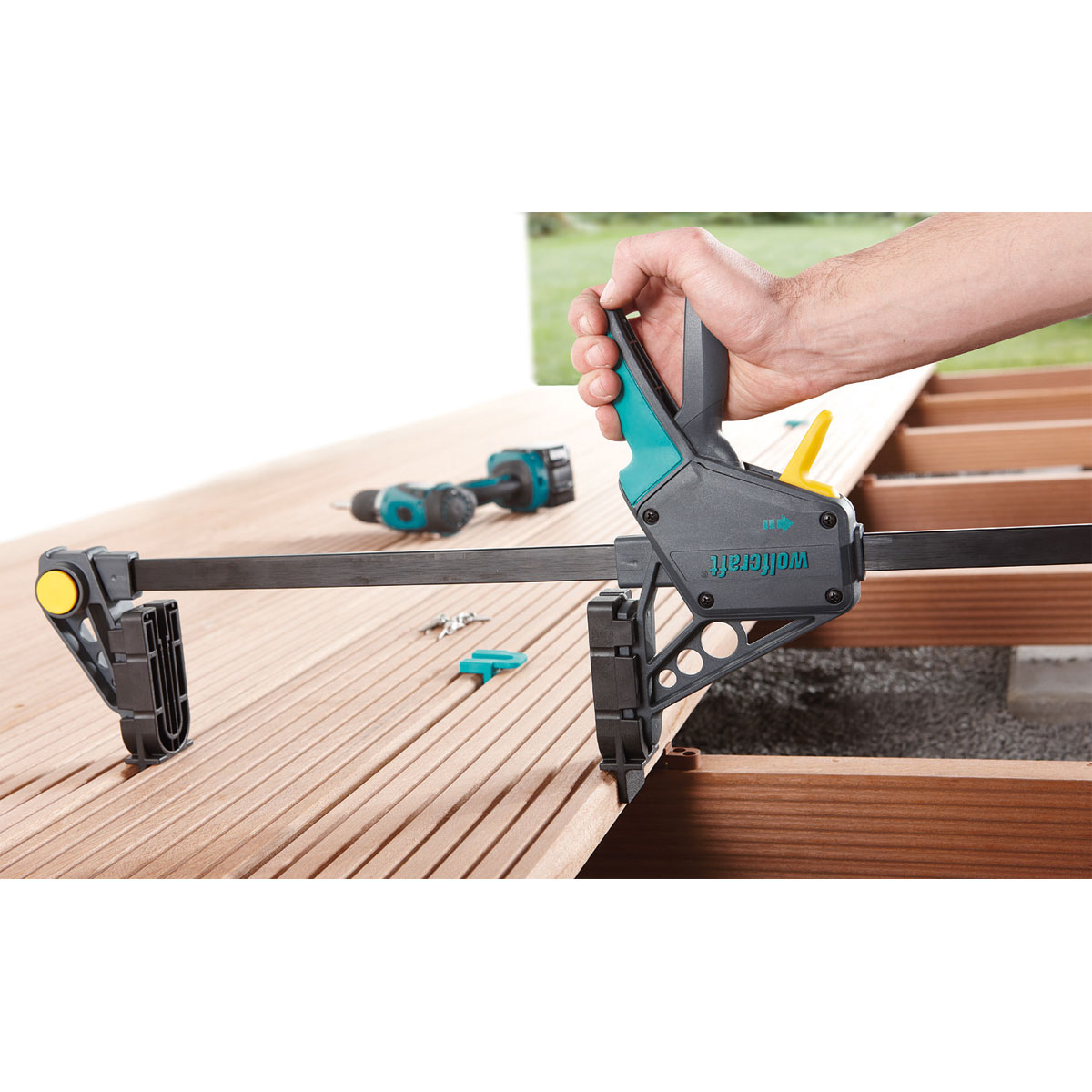 Wolfcraft  Terrassenbau-Set 11- teilig  Bild 4